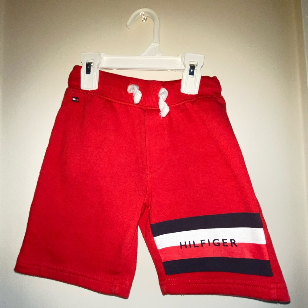Red TH shorts with Red, White & Blue Graphics